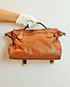 Alexa, £395, Handbags, Tan, Leather, Back view